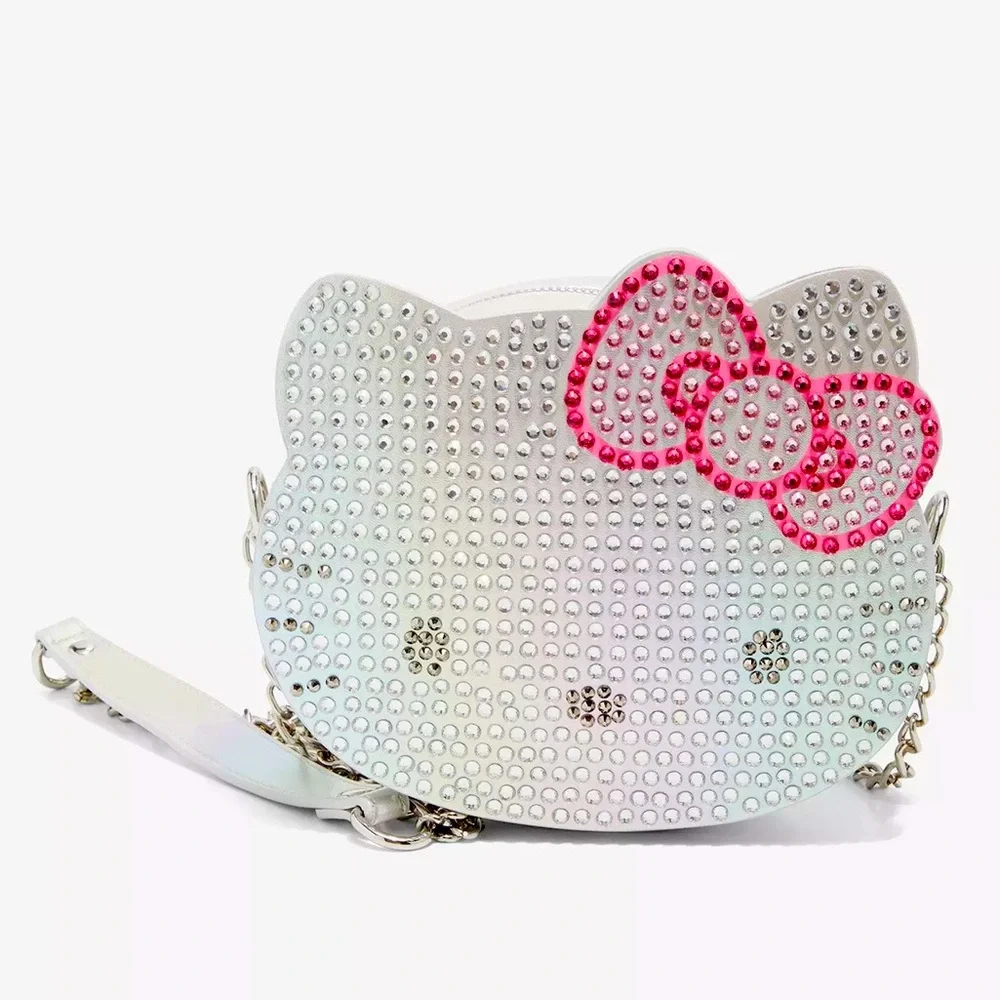 Hello Kitty Rhinestone Crossbody Bag & Mug - Picture 3 of 9